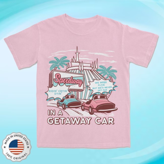 The Lost Bros Speedway in a Getaway Car Tee The Lost Bros Merch
