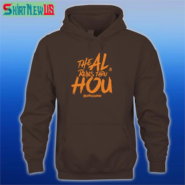 Apollohou Store The Al Runs Thru Hou Long Sleeved T Shirt