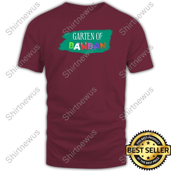 Garten Of Banban Merch Garten Of Banban Chalkboard Tee Shirt