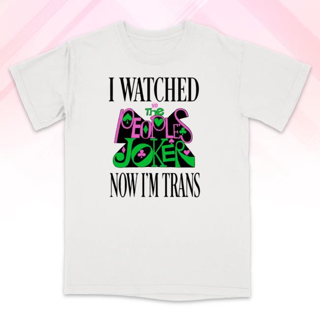 Official Super Yaki I Watched The People's Joker T-Shirt