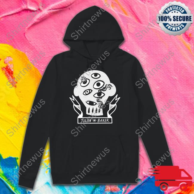 Official Julien Baker Eyes Hooded Sweatshirt