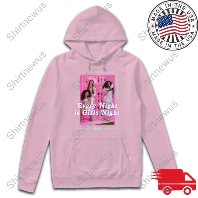 Official Mattel Creations Merch Barbie The Movie Every Night Is Girls Night T-Shirt