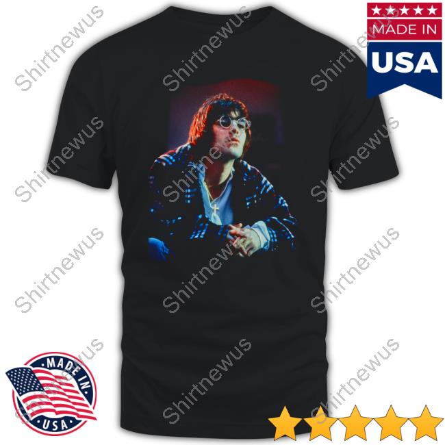 Liam Gallagher At Maine Road Stadium Manchester Long Sleeve T-Shirt