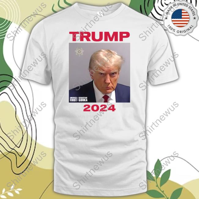Official Sebastian Gorka Store Trump 2024 Mug Shot Shirt