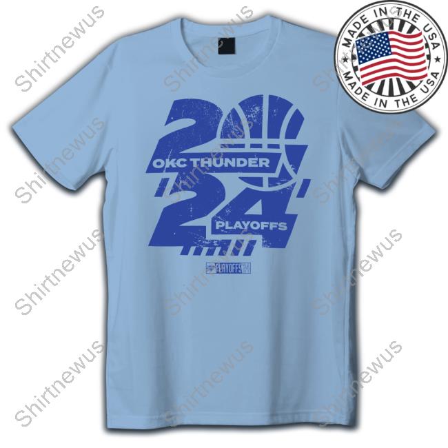 Official OKC Thunder Reveal Game 1 Playoff Tees