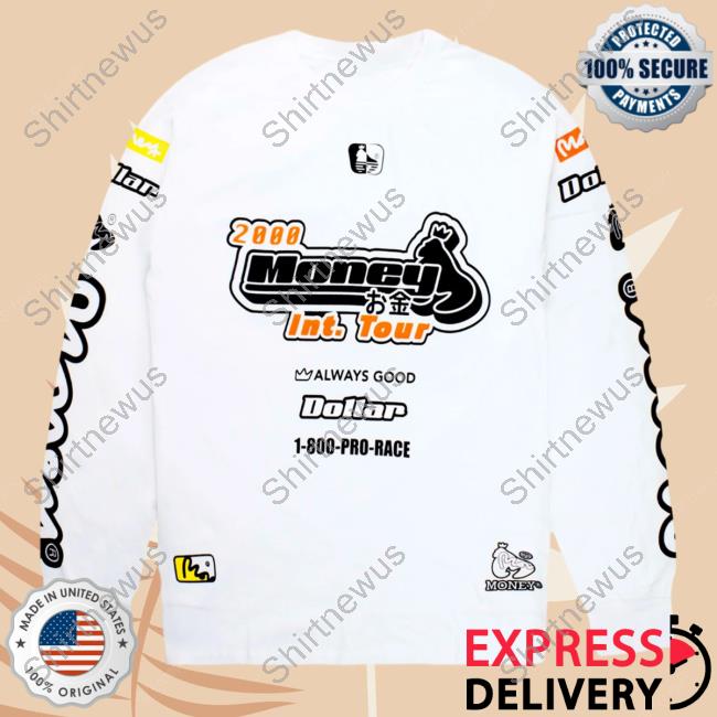 Official Money Clothing Speed Way L/S Hoodie White