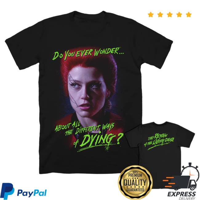 Official Cavity Colors Return Of The Living Dead: Trash - T Shirt