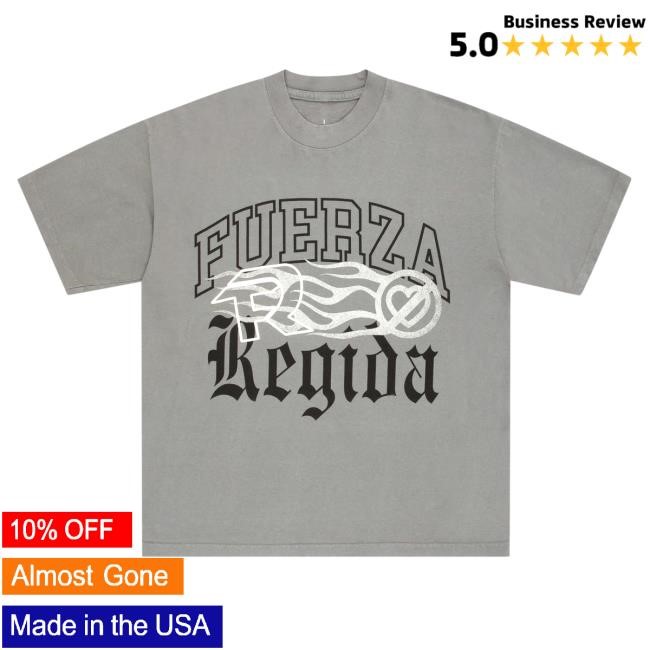 Fuerza Regida Coastal Outlaw Shirt Fuerza Regida Merch