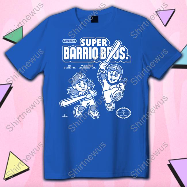 Official Rotowear Merch Super Barrio Bros Bo T-Shirt