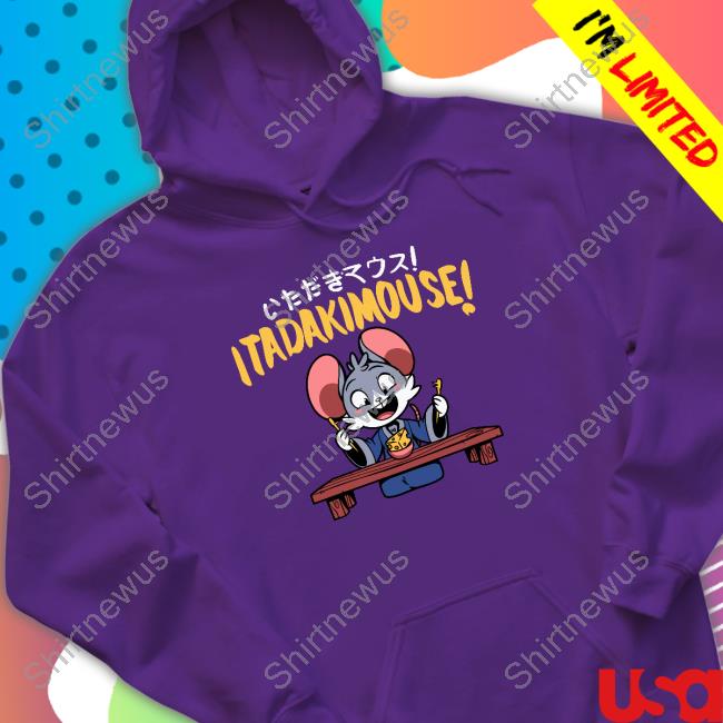Official Shark Robot Shop Itadaki Mouse T Shirt Scott Frerichs Official Itadaki Mouse Shirt