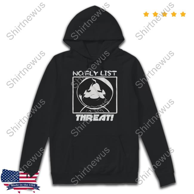 Bastard Jumpscare No Fly List Threat Black Tee