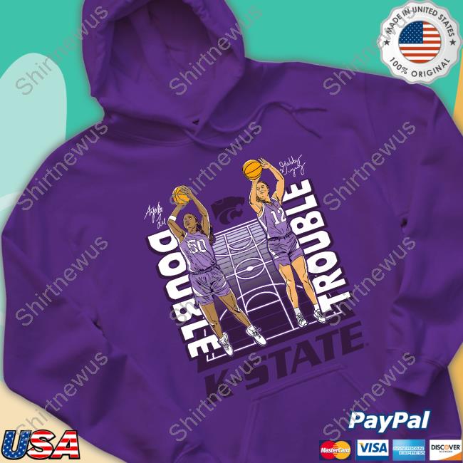 Ayoka Lee And Gabby Gregory Double Trouble K State Shirt