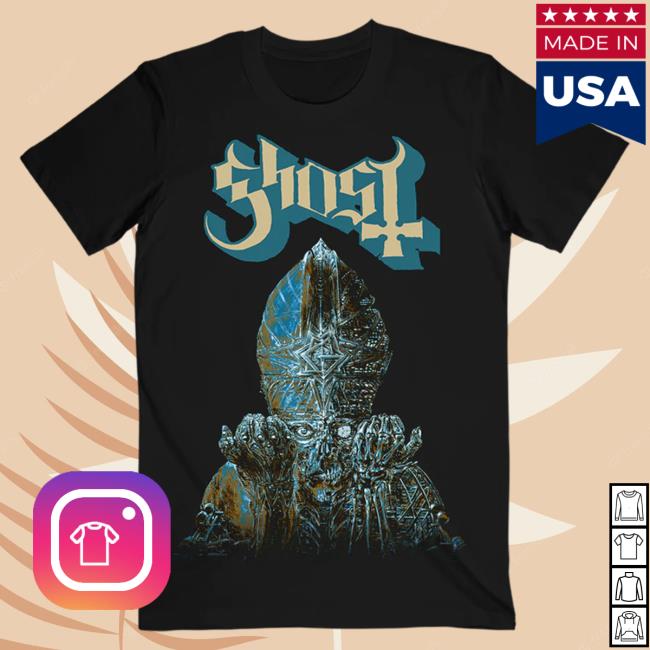 Official Ghost Band Rock Merch Store Shop Ghostband Impera Cover T Shirt Metallic
