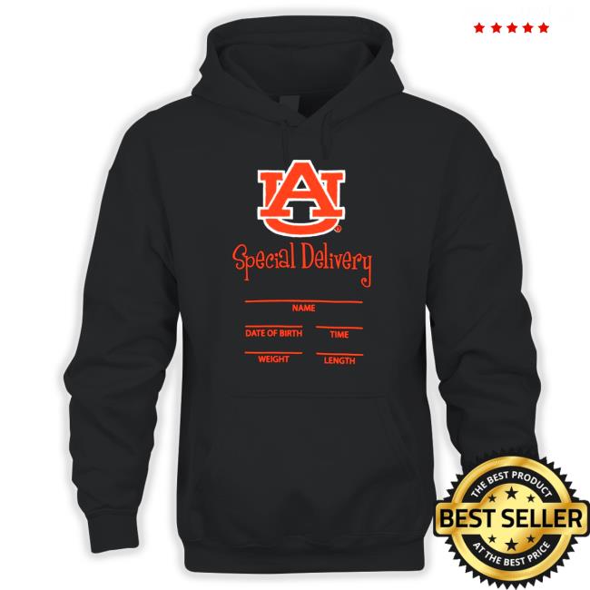 Auburn Tigers Special Delivery Bodysuit Tee Shirt