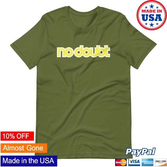 No Doubt Logo Olive Tshirt