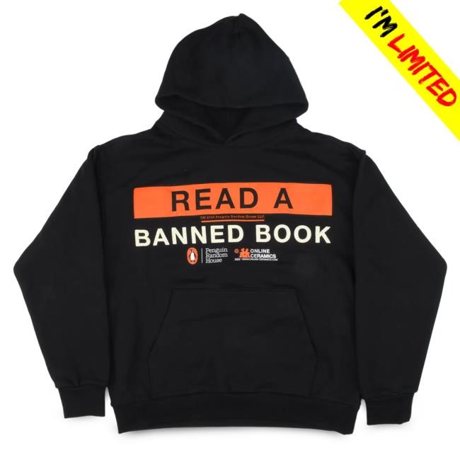 Online Ceramics Penguin Random House "Read a Banned Book" Hoodie OnlineCeramics