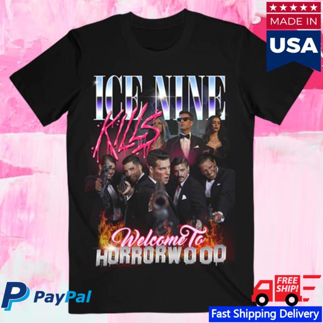 Official Ink Merch Store Ice Nine Kills Welcome To Horrorwood Tees IceNineKills