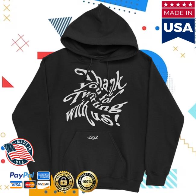 Official 22Gz Twirling With Us Black Hoodies