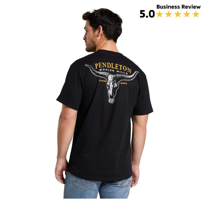 Buckle Longhorn Tee Shirt
