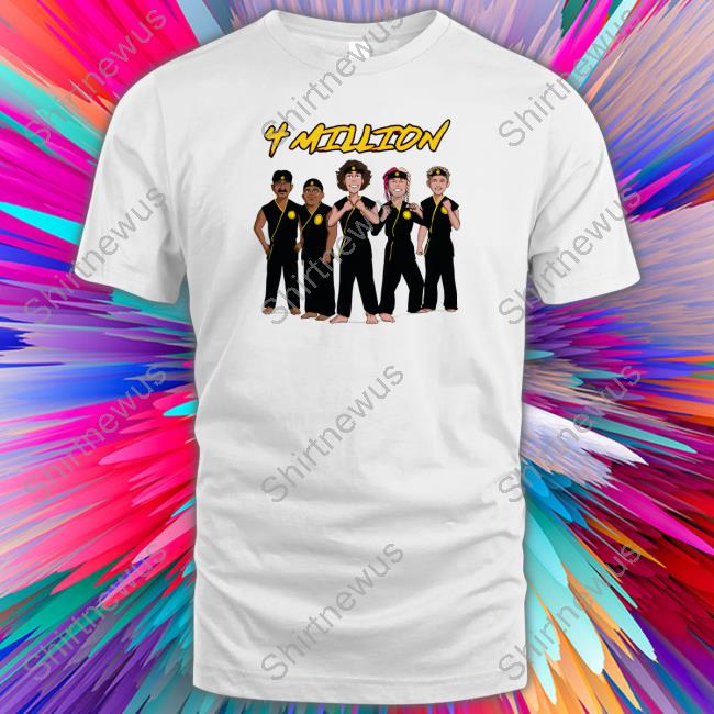 Official Baylen Levine Merch 4 Million Subscribers White Shirts
