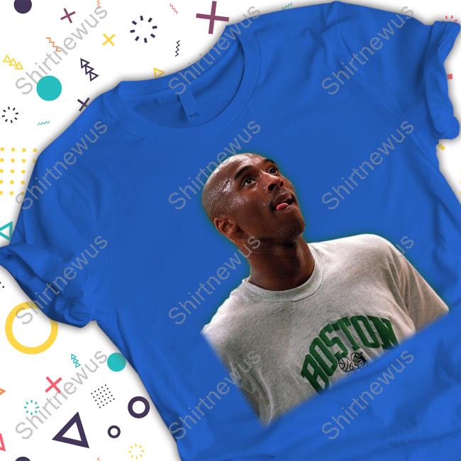 Kobe Bryant In Celtics Gear Shirt