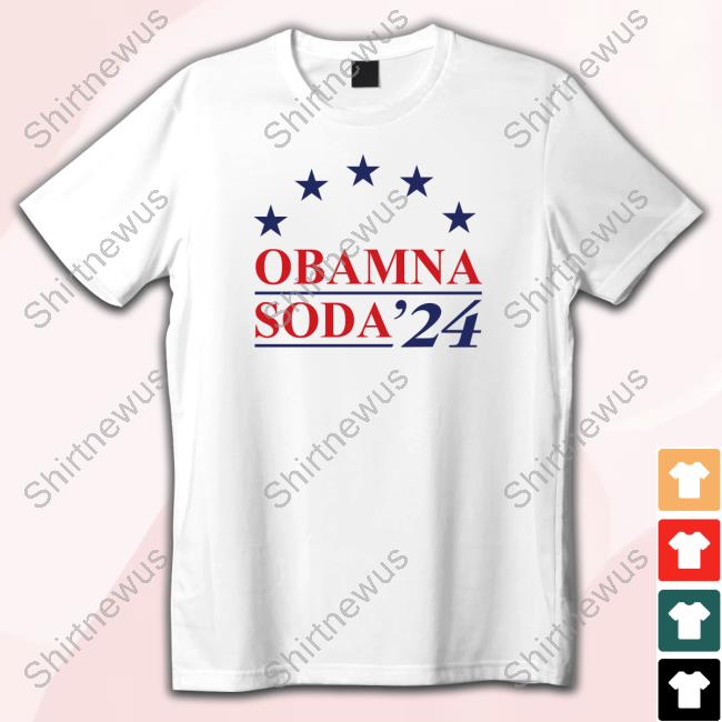 Official Shitheadsteve Merch Obamna Soda '24 T Shirt