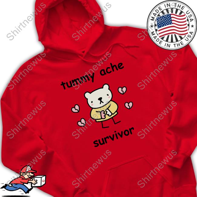 Official Stinky Katie Shop Tummy Ache Survivor Shirt