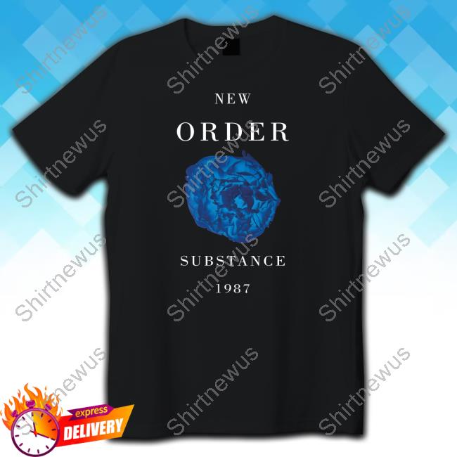 New Order Merch Substance 1987 New Order Tee Shirt