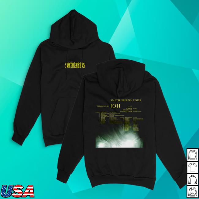 Official Joji Merch Store Smithereens Black Tour Hot Shirt Joji Apparel Clothing