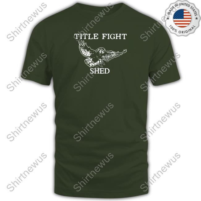 Title Fight Shed Owl T Shirt Title Fight Shed Owl TankTop