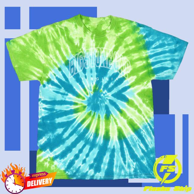 Official Hometown Apparel Clothing Merch Big Stone Gap Virginia Inline Tie-Dye Top Shirt S - 5XL Tie Dye St. Lucia