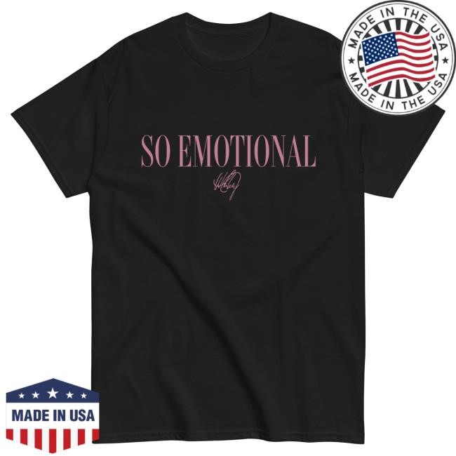 Official Whitney Houston Clothing Whitney Houston So Emotional New Shirt