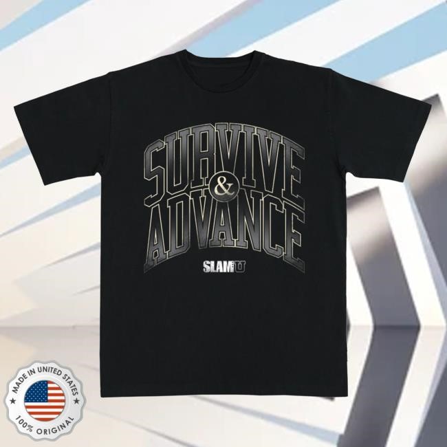 Official Slam Goods SLAM Survive & Advance T Shirt SlamGoods