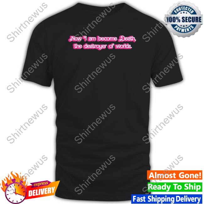 Sbubby Eef Freef Now I Am Become Death The Destroyer Of Worlds Hoodie