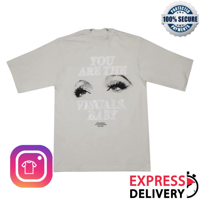 Official Beyonce Renaissance Movie Merch Store You Are The Visual Crystal T-Shirts Beyoncé Shop