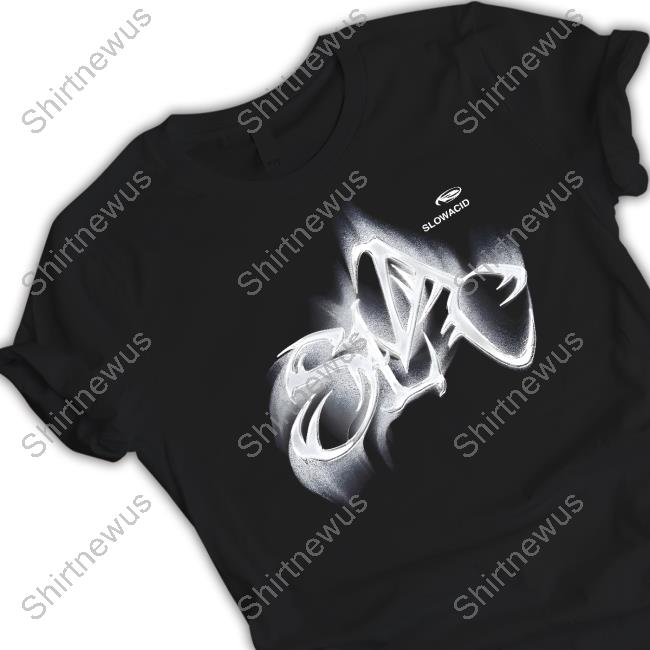 Slow Acid Metallic Logo Crewneck Sweatshirt