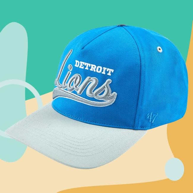 Official Golf Wang Merch Lions Script Snapback Hat by Golf Wang x NFL