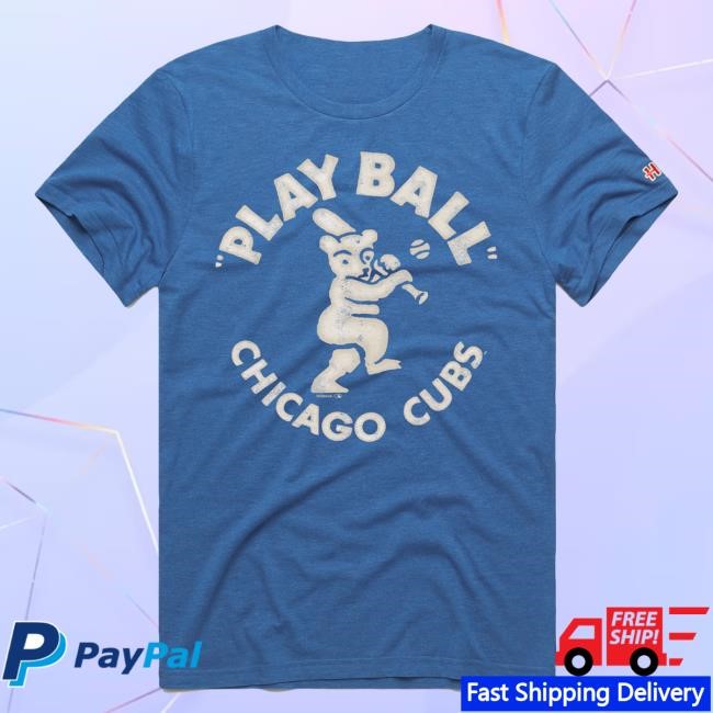 Ivy Shop Chicago Cubs Play Ball T-Shirt 2026 Stadium Gear