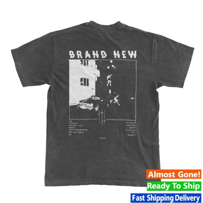 Brand New Band Science Fiction Tee Brand New Merch