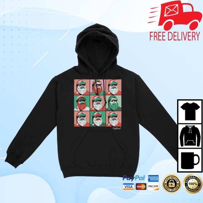 Official Mythical Merch Store Shop Cotton Candy Randy Claus Sweatshirts