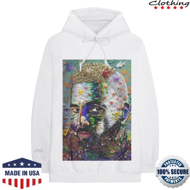 Official #7Dj Portrait White Hoodies