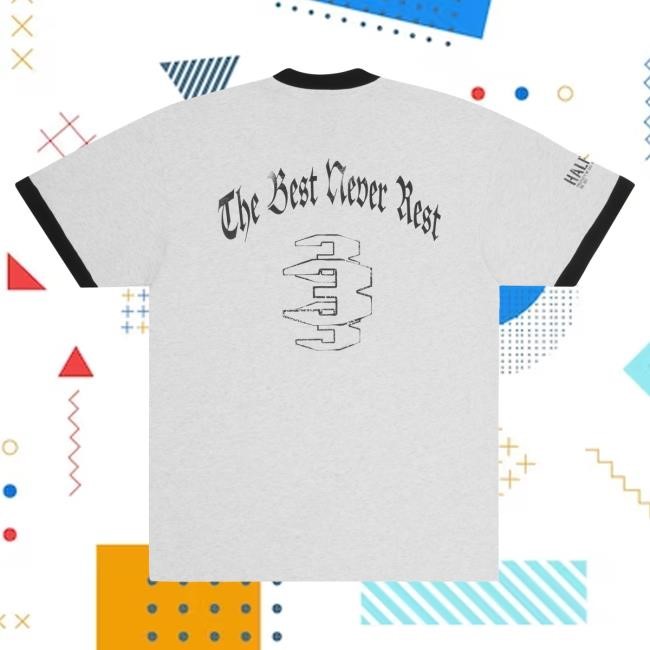 Official Half Evil Co Store Merch Best Never Rest Ringer New Shirt