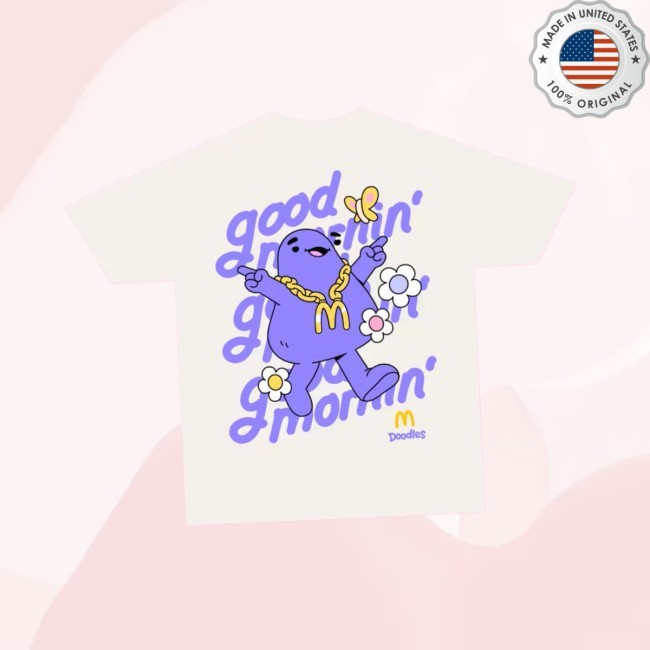 The Doodles X Mcdonald's Grimace New Shirt