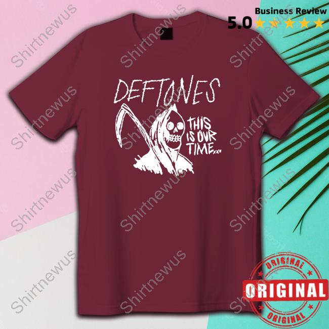 Official Deftones Reaper Black Tee Shirt