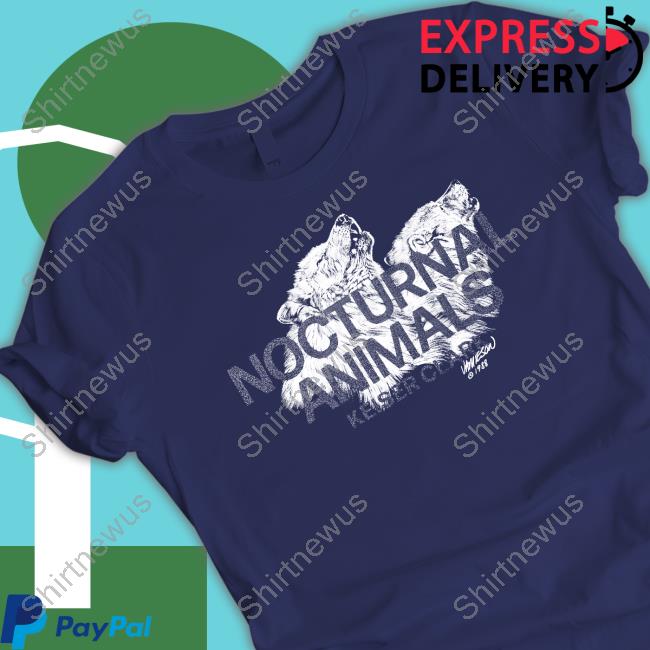 Vintage Nocturnal Animals Shirt New