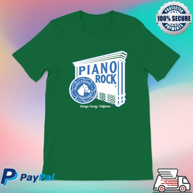 Andrew McMahon Something Corporate Piano Rock Shirt