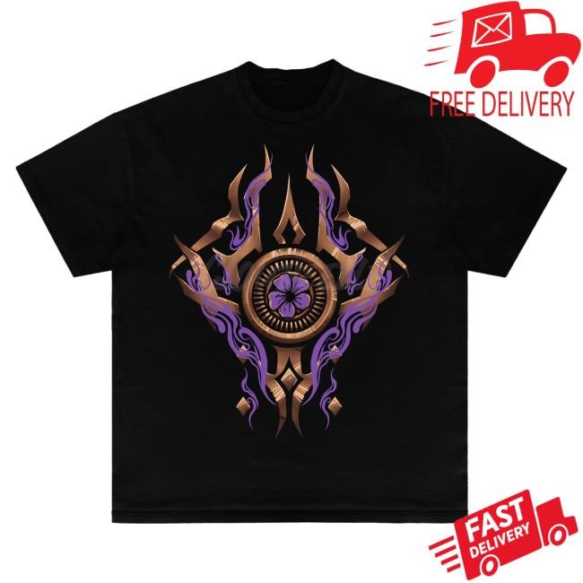 Official Cloudeelle Merch Store Cloudeelle "Deadeye" - Oversized Hot Shirt Front Only (Large Design)