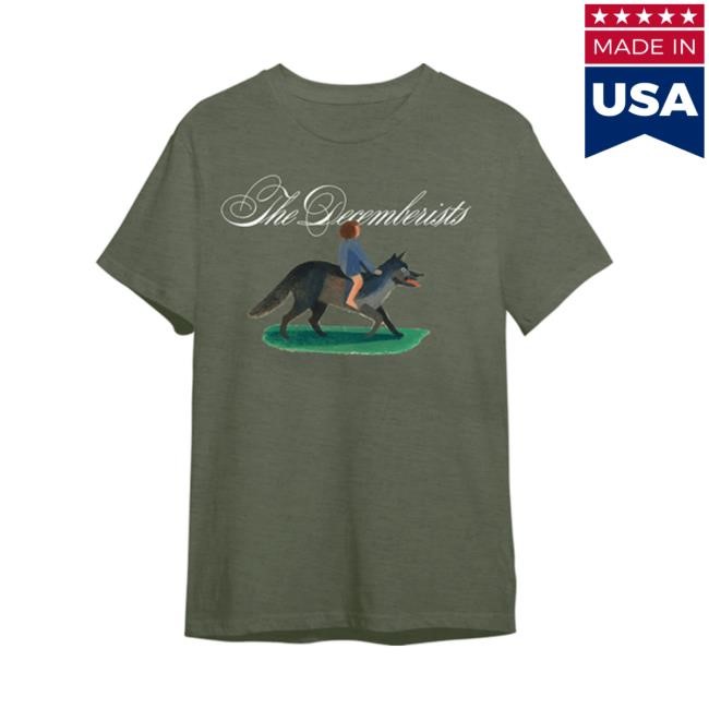 The Decemberists Official Merch Store Wolf Boy T-Shirts The Decemberists Clothing Shop The Decemberists Apparel Collection
