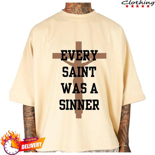 Every Saint Was A Sinner Tee Chris Brown