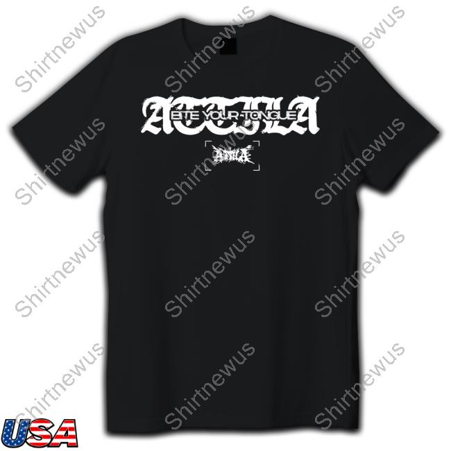 Official Attila Merch Bite Your Tongue Shirt Shirt